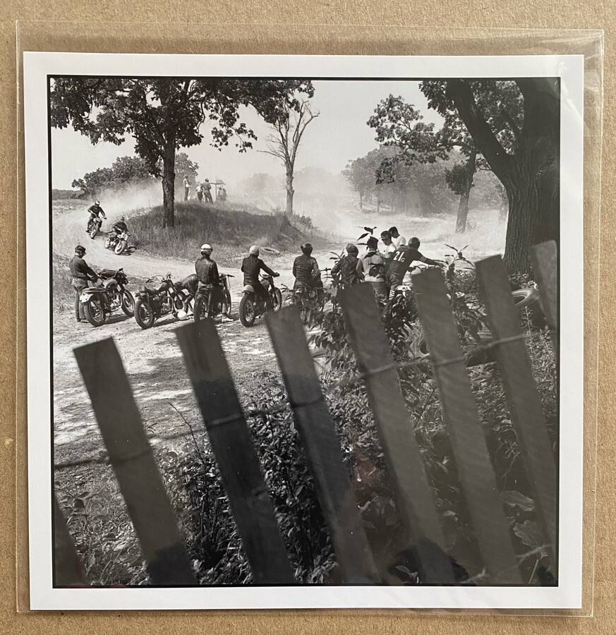 DANNY LYON signed limited ed 2021 photograph 6×6 Magnum Square harley davidson