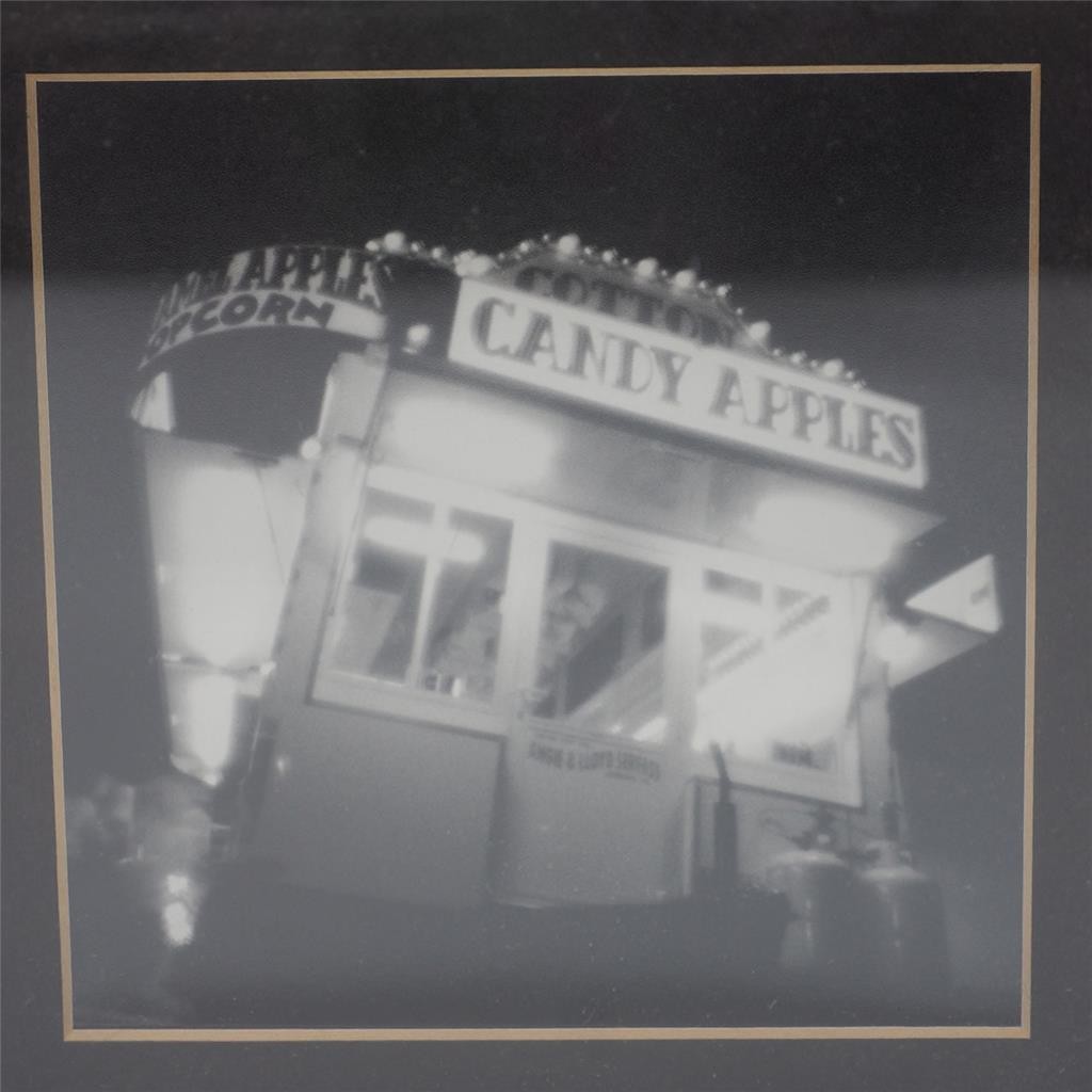 Framed Signed Pinhole Photograph Known Artist 6-1/2″x6-1/2″