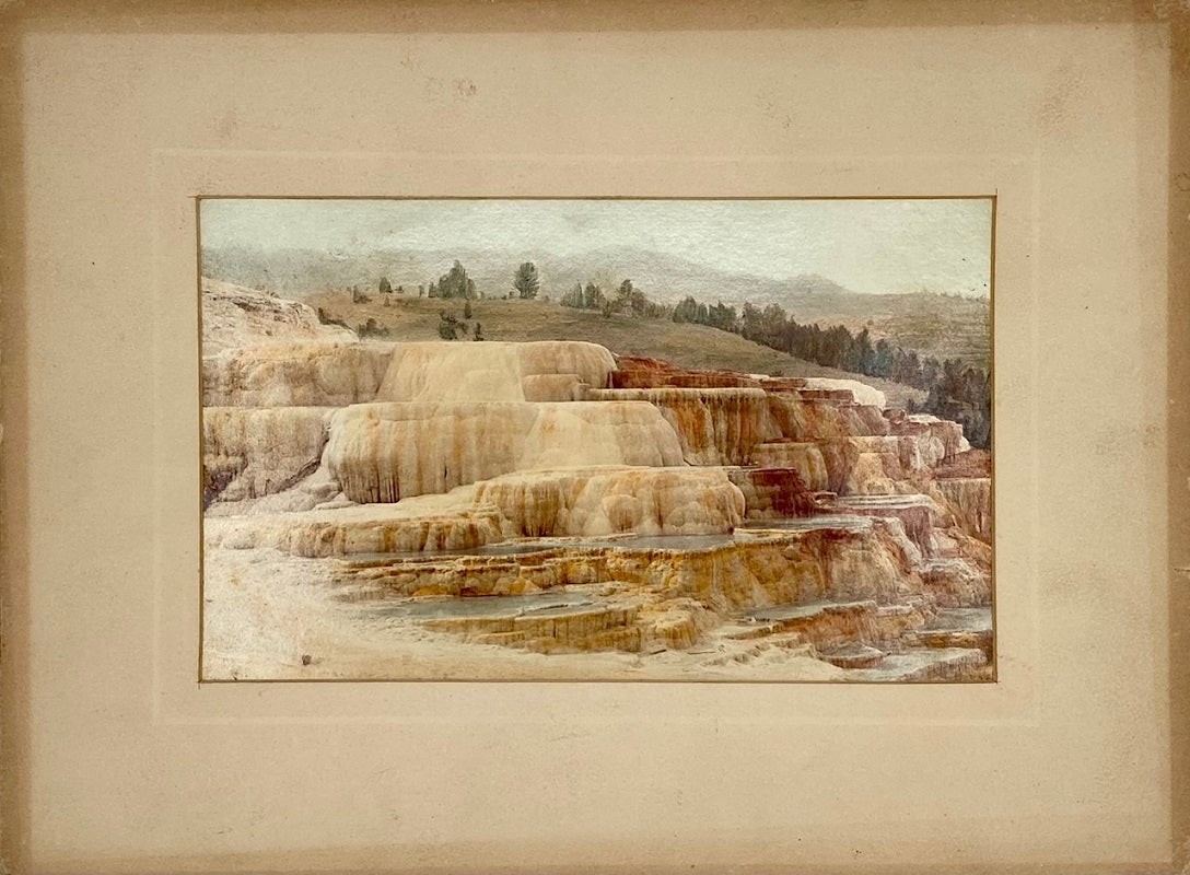 Frank Jay Haynes / Water Color Photographs Colored from Nature Yellowstone 1890