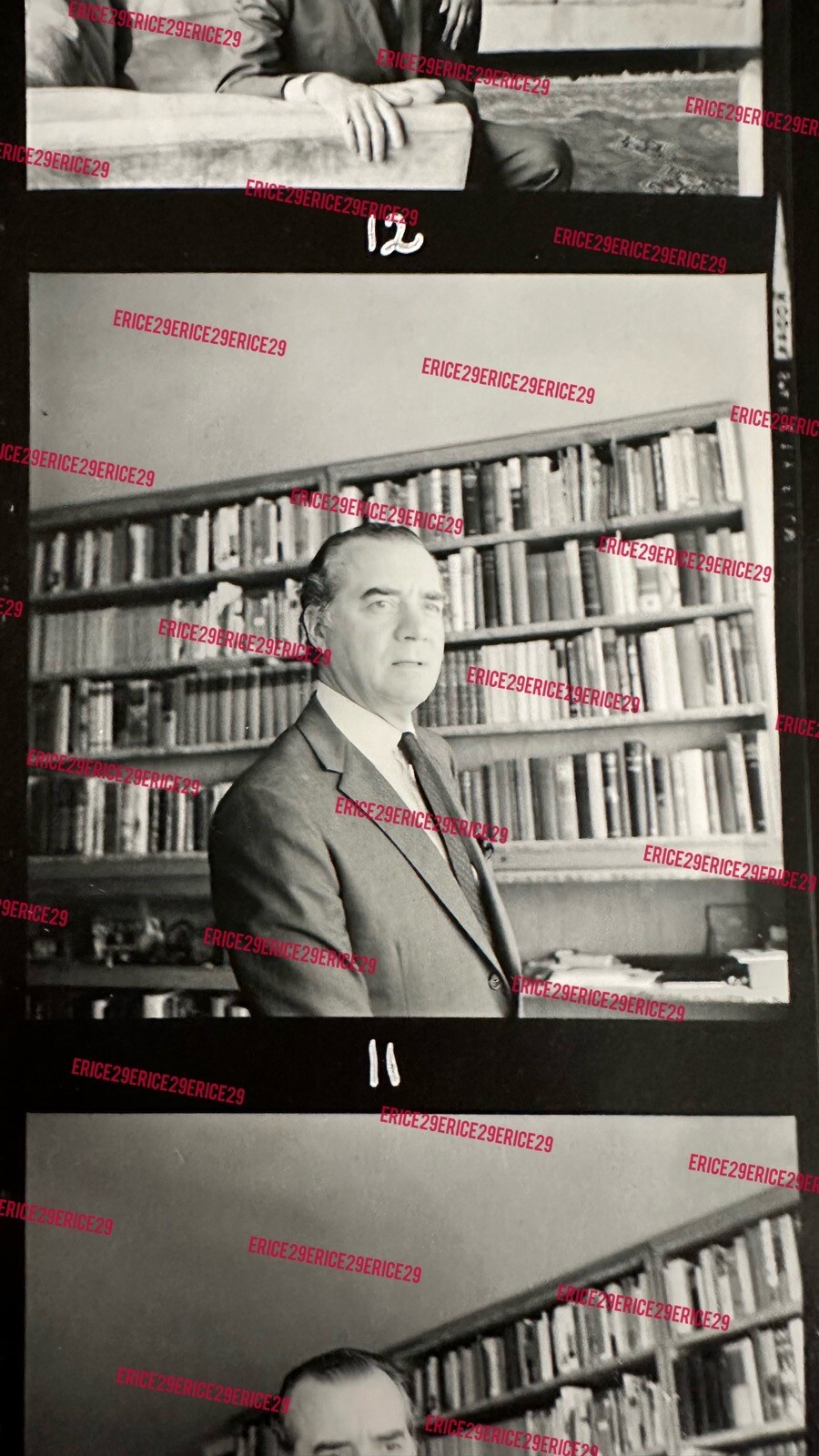 Oscar de Mejo Artist Contact Sheets By Photographer Raimondo Borea Studio Stamp