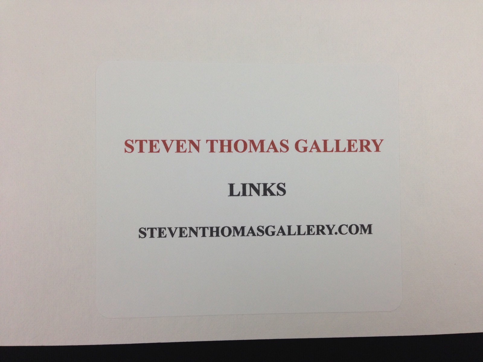 Black & White Photo Abstract Links Matted Numbered Signed Art Photography