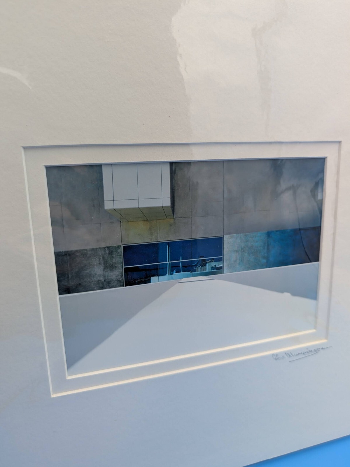 Photographic Art Digital Photo ‘ In Perpective ‘ by Late Alo Munizzo ’12 5″ X 7″
