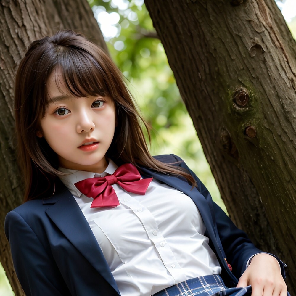 No nudity / AI Photo Art / asian cute girl (500 images digital download)