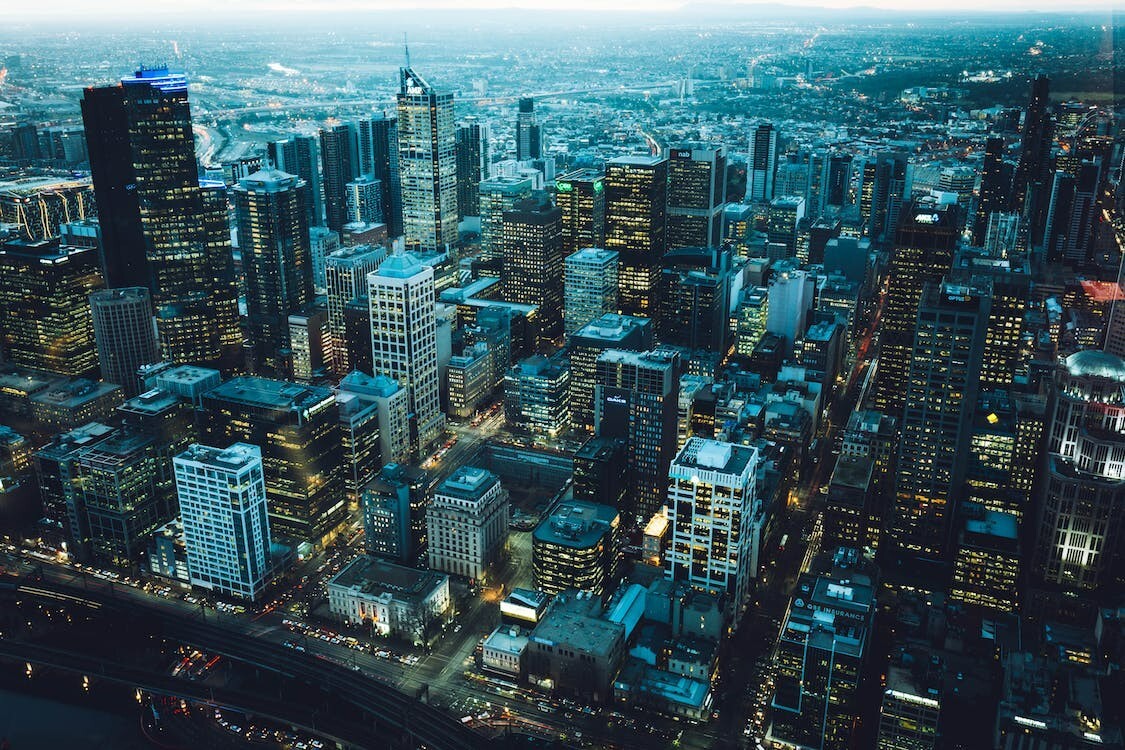 Digital Image Picture Photo Pic Wallpaper Background Cityscape Downtown Sunset