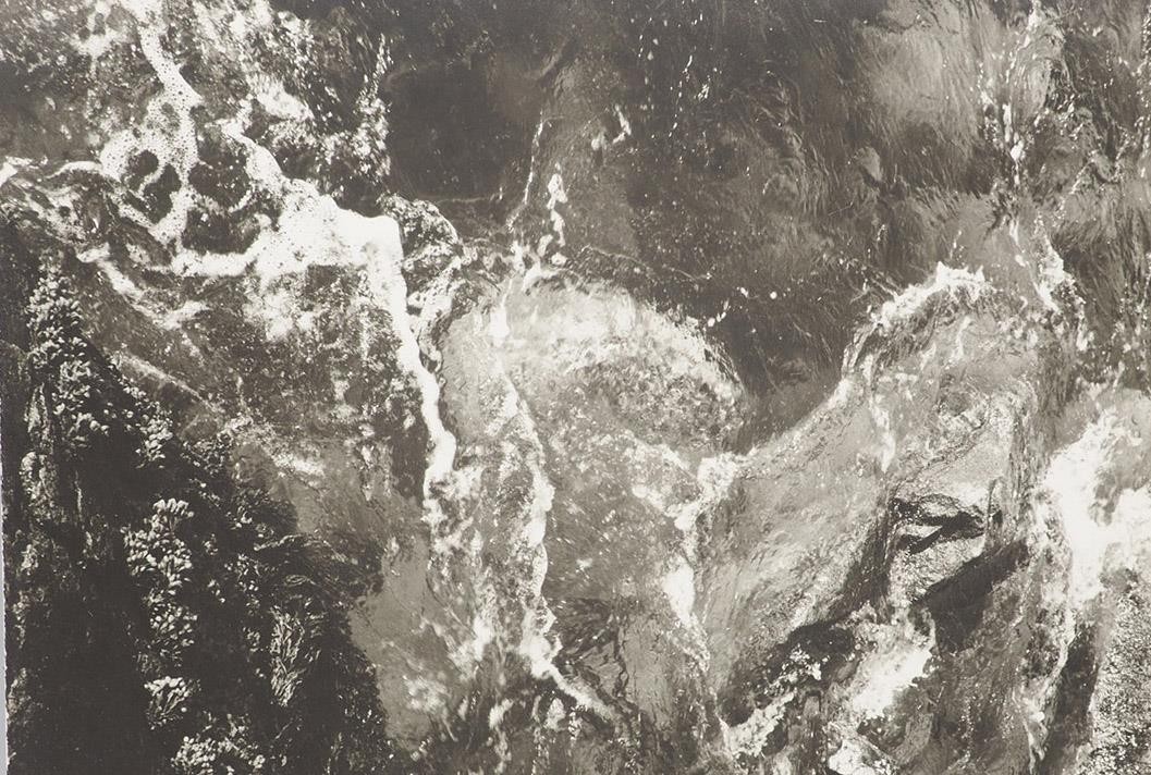 Black & White Abstract Ocean Landscape Photography W. Galen Barton 1960’s