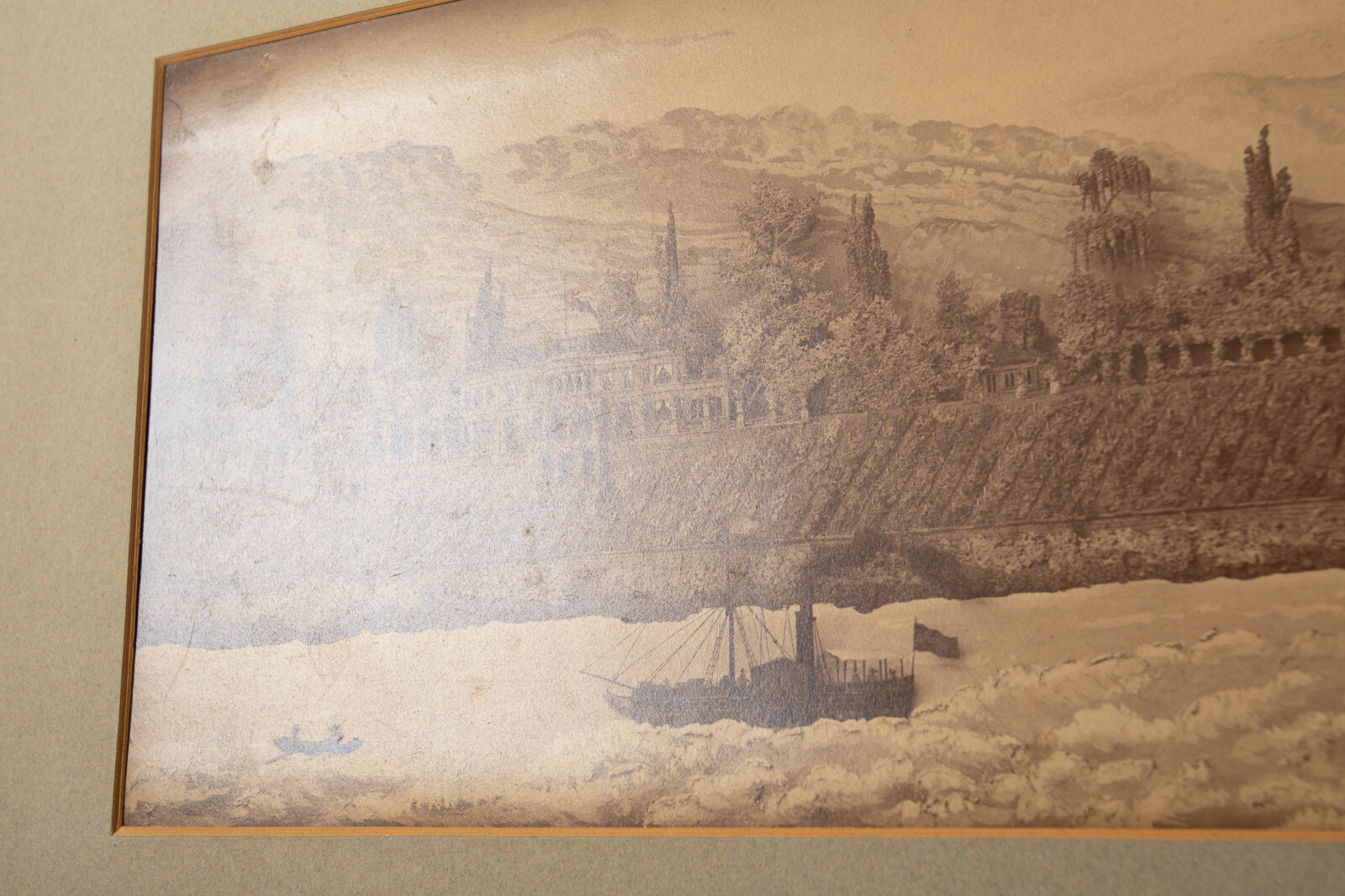 Talio-Chrome Print New Horizons (N6R) RH Palenske Etching Steamship Alaska Bay