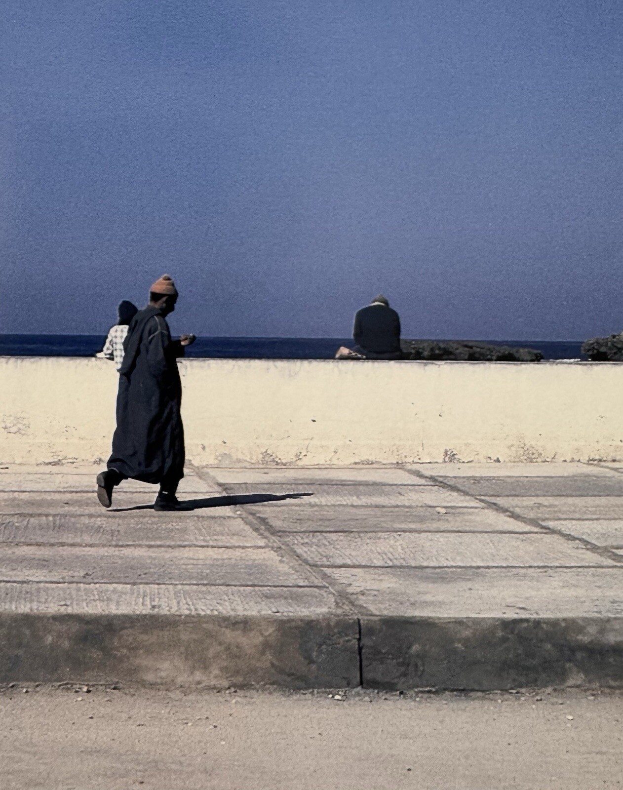 Original 1981 Harry Callahan Morocco Street Scene Dye Transfer Photograph SIGNED