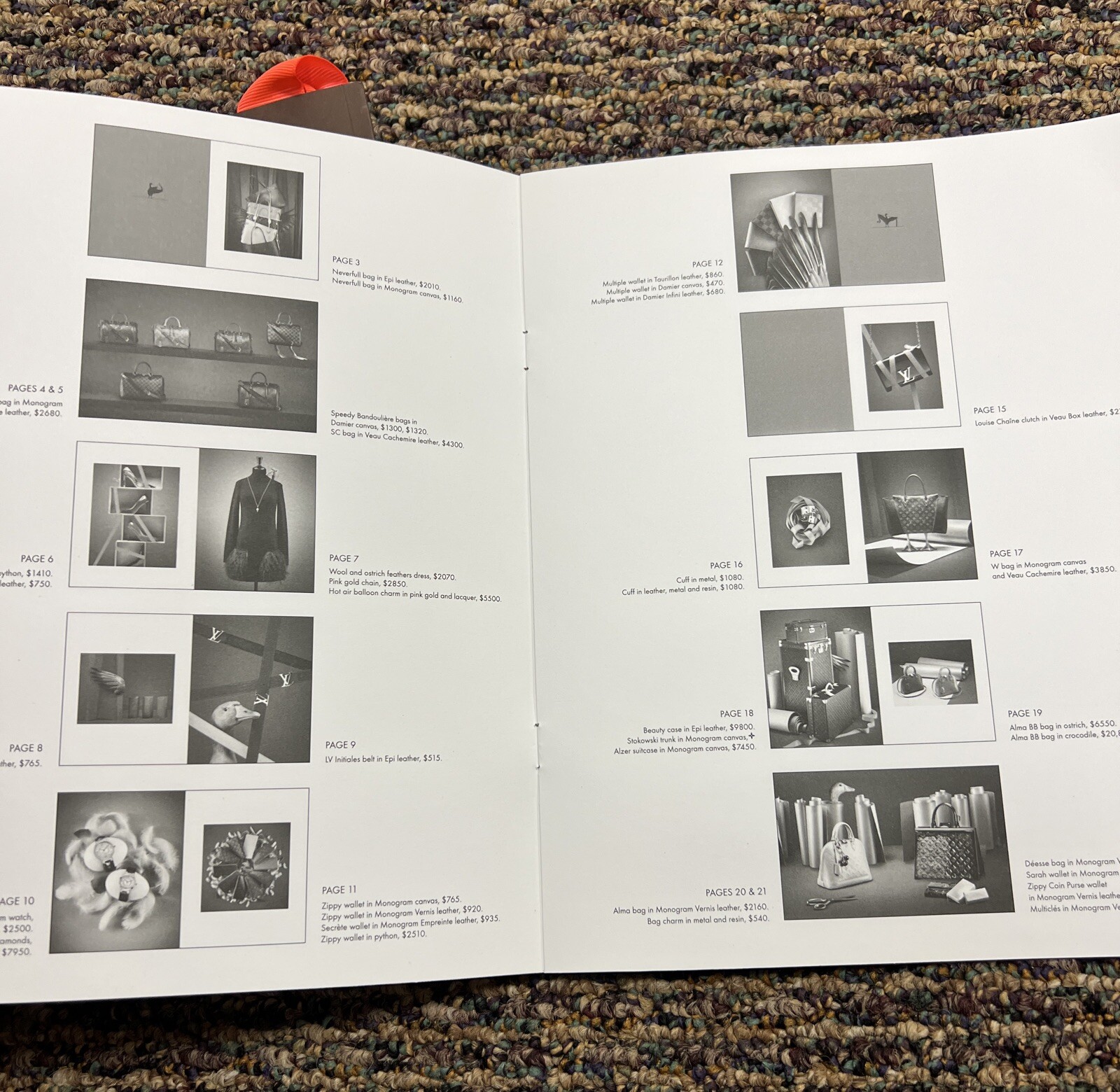 Louis Vuitton LV Booklet Photography (2013) & Insert