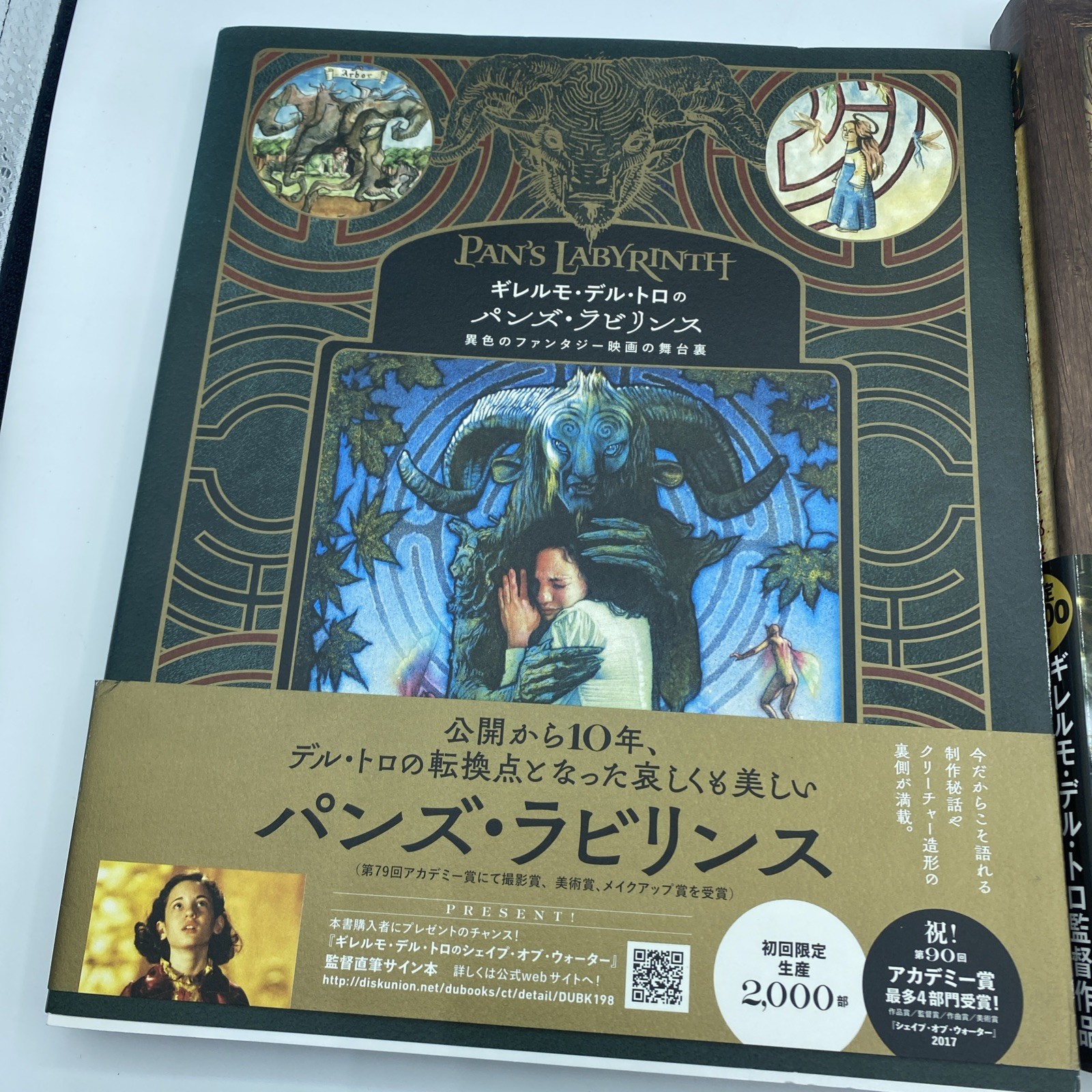 Guillermo del Toro 2 Book Set Cabinet of Curiosities + Pan’s Labyrinth Japan Art