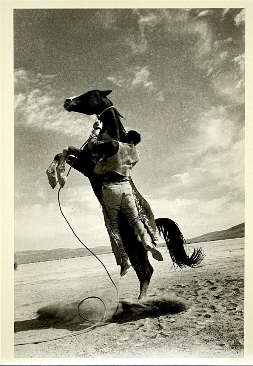 On The Set Of The Misfits 1960 Photo By Ernst Haas Fotofolio Art Print Card 4×6”