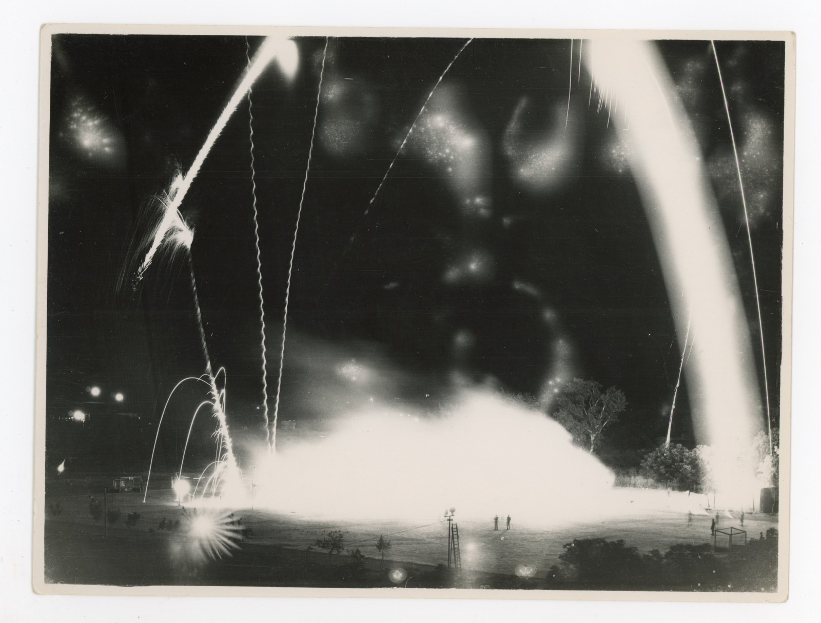 Sandeman Military Tattoo Fireworks Display Photo 1937