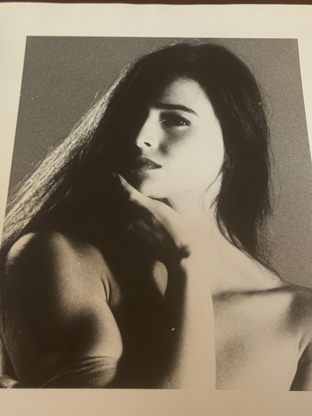 Large Silver Gelatin Print Of Beautiful Model 17″ x 14′