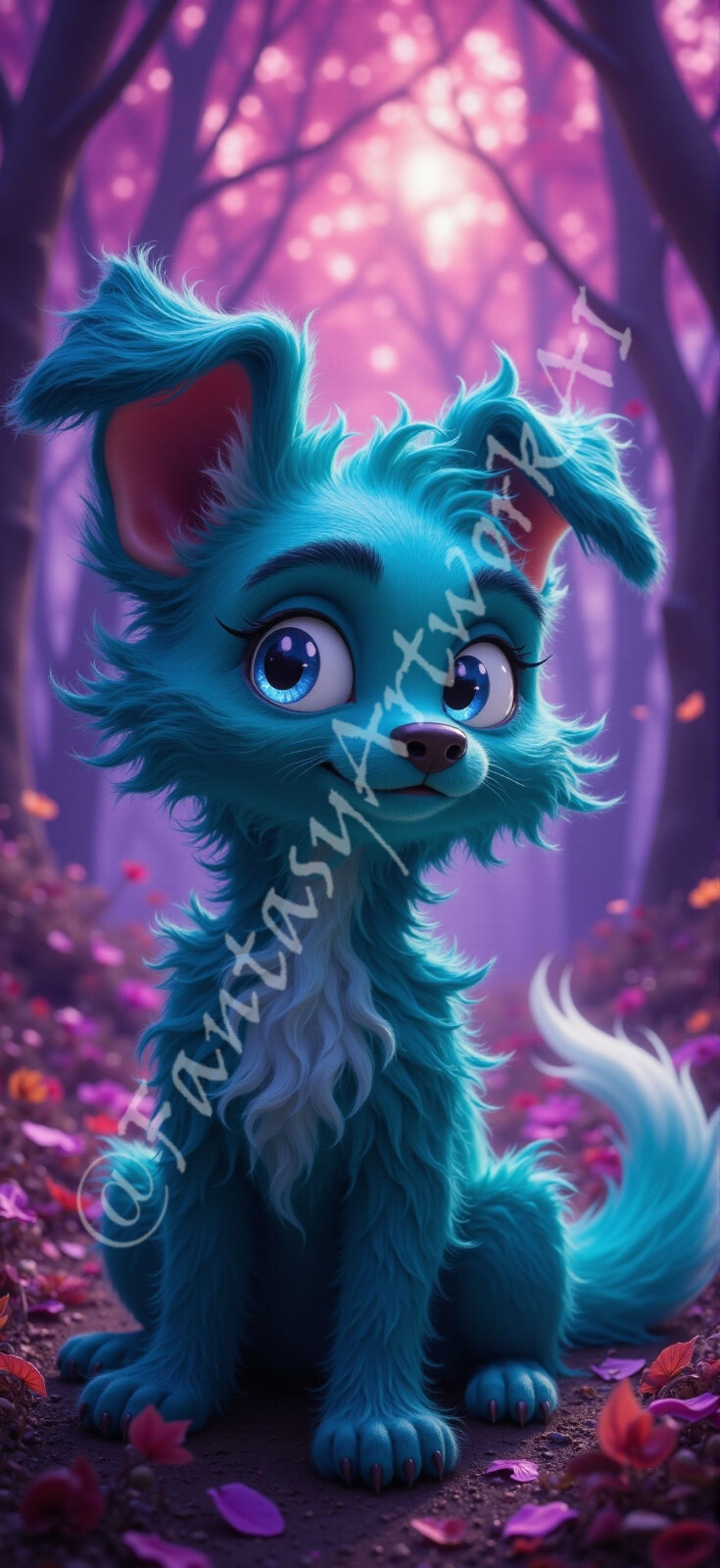 Nice Dog – Digital Image Picture Phone Background AI Art, 10 images – #10