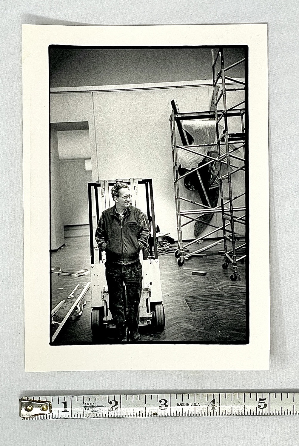 Theo Bos (b. 1959) Original Art Photograph w. Early Label Hand Numbered