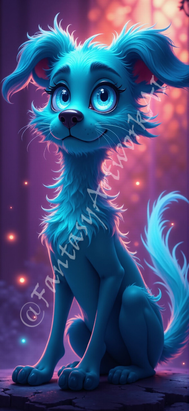Nice Dog – Digital Image Picture Phone Background AI Art, 10 images – #10