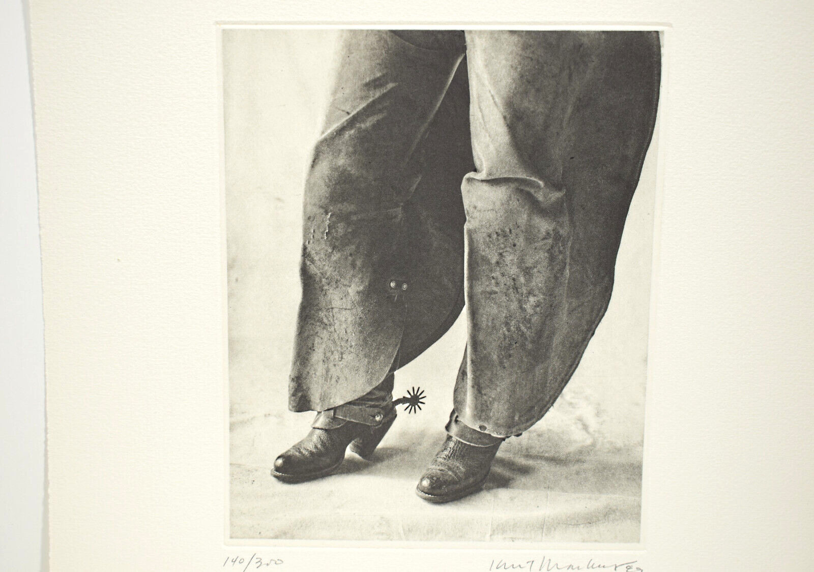KURT MARKUS Batwings And Spur 1989 Photogravure Signed ltd 1/300