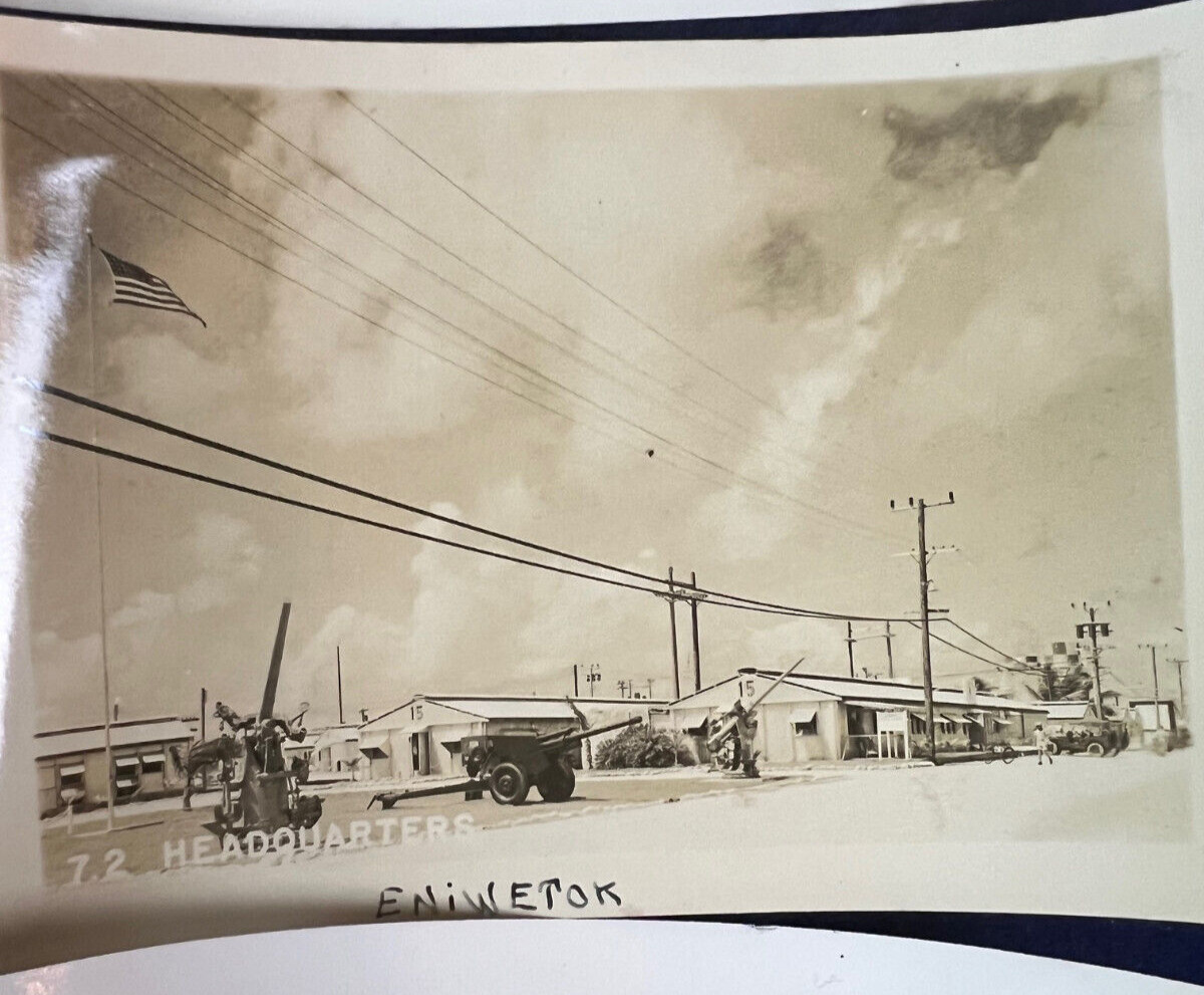 Photos of WWII Naval Base Now Destroyed by Nuclear Bomb Eniwetok Atoll Lot