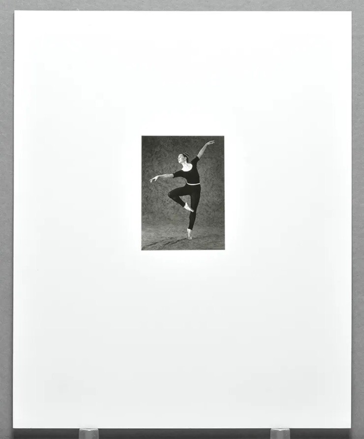 DON CAMERON 1943-2016 female Ballet Toe DANCE PHOTOGRAPH Black & White Ballerina