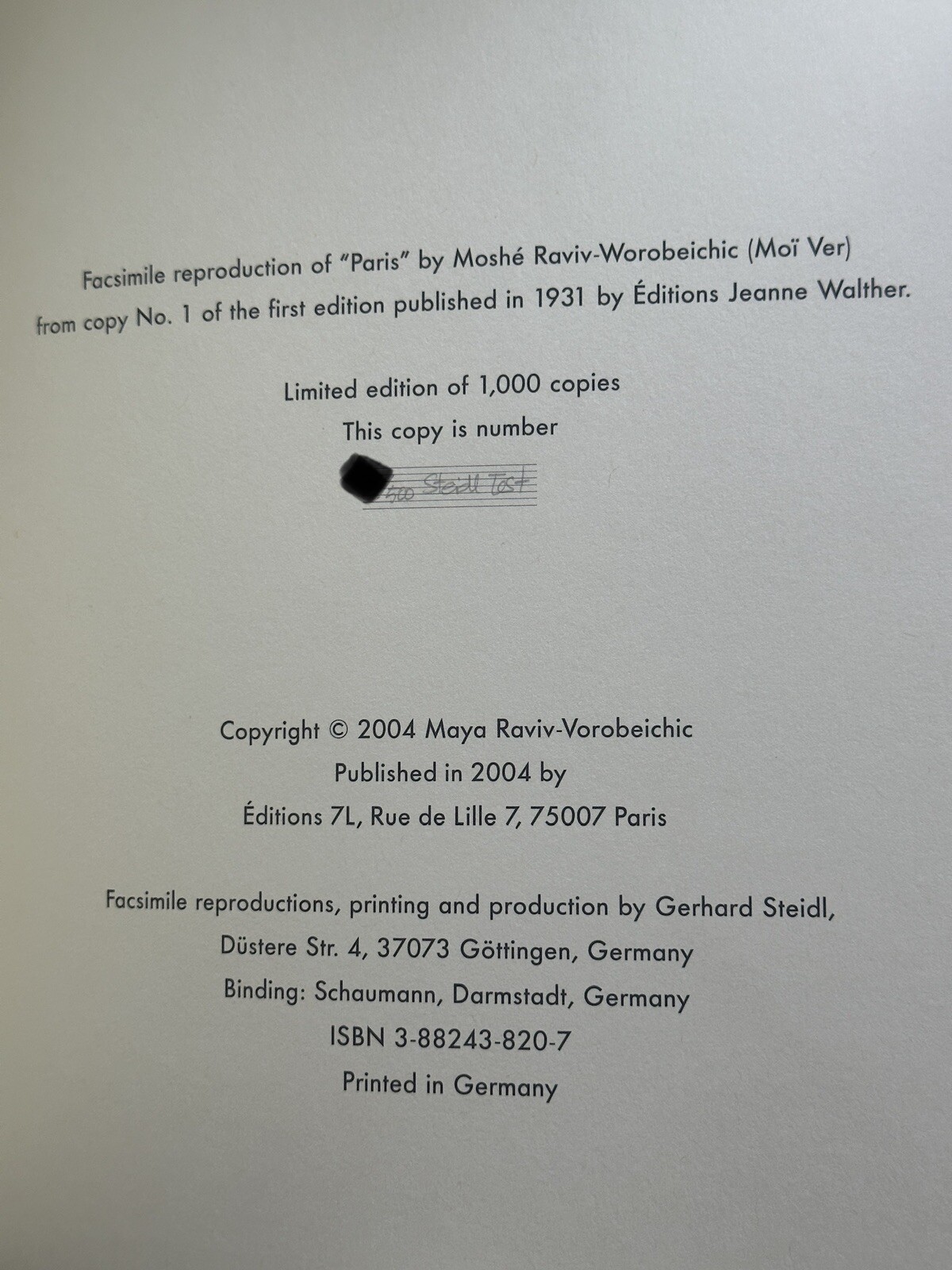 🎈Sup RARE! Moi Ver – PARIS, 2004, Steidl Limited Ed, Brand NEW, Fernand Léger