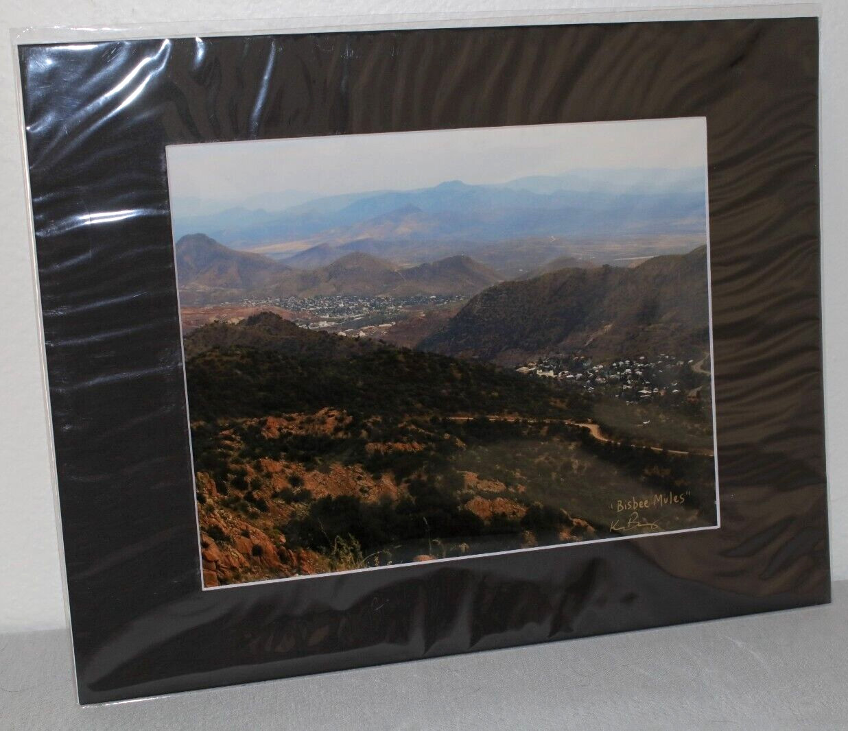 Bisbee, Arizona Landscape Photo 8″ x 10″ in 11″ x 14″ Matte Signed by Kim Barry