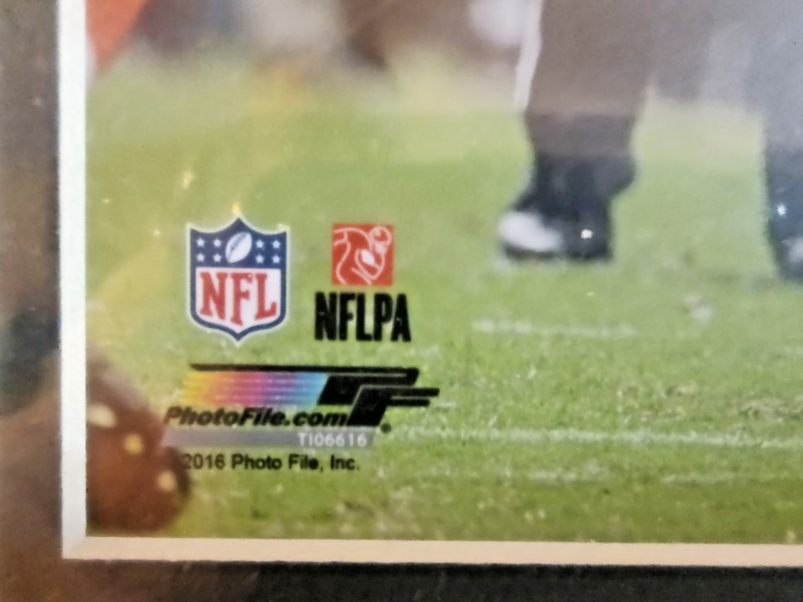 Carson Wentz Philadelphia Eagles First Touchdown Pass Framed 16 x 16