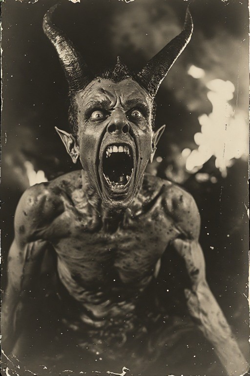5 ~ 4X6 Glossy 666 Fine Art ‘ SATAN / HELL ‘ Photo FANTASY Set ! 2013598387