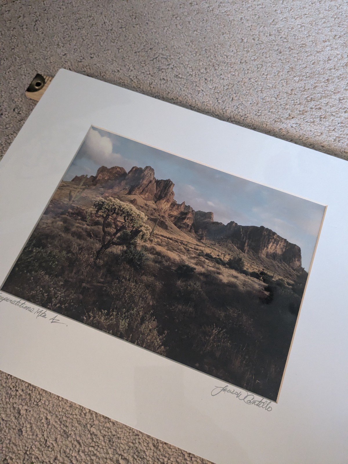 Southwest Desert Photography Superstitions Mountains, Az Louis Cantillo 1994