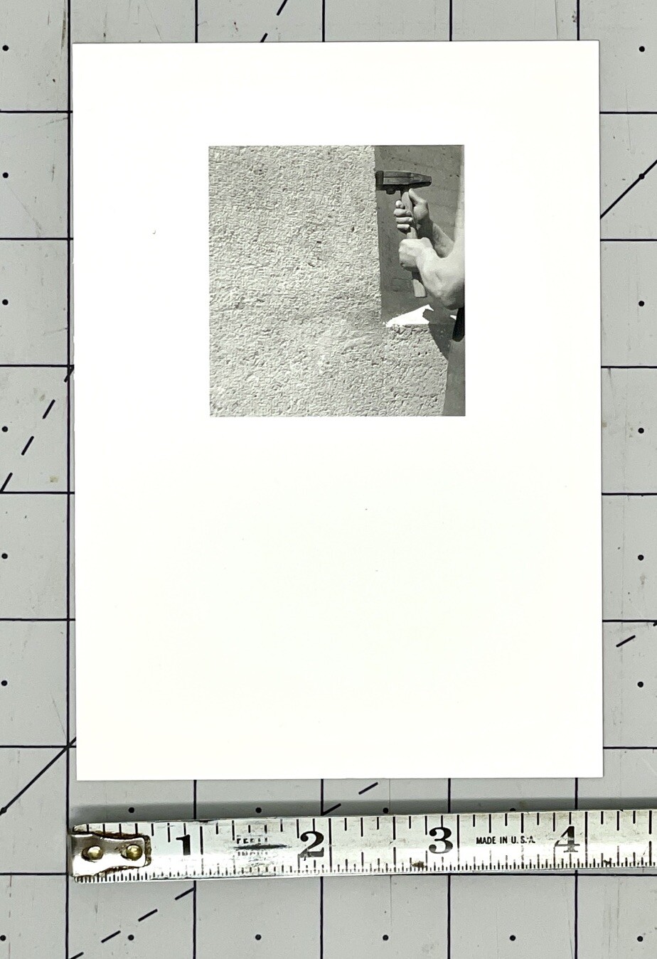 Lucien Hervé (1910-2007) Photo Print Card UNESCO Building 1951