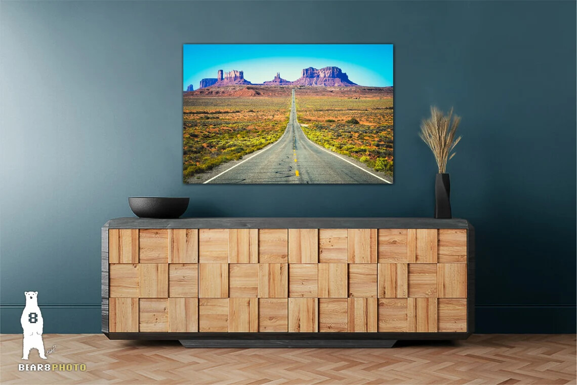 Route 66 Monument Valley Travel Decor – Wanderlust / Open Road / Nomadic Life