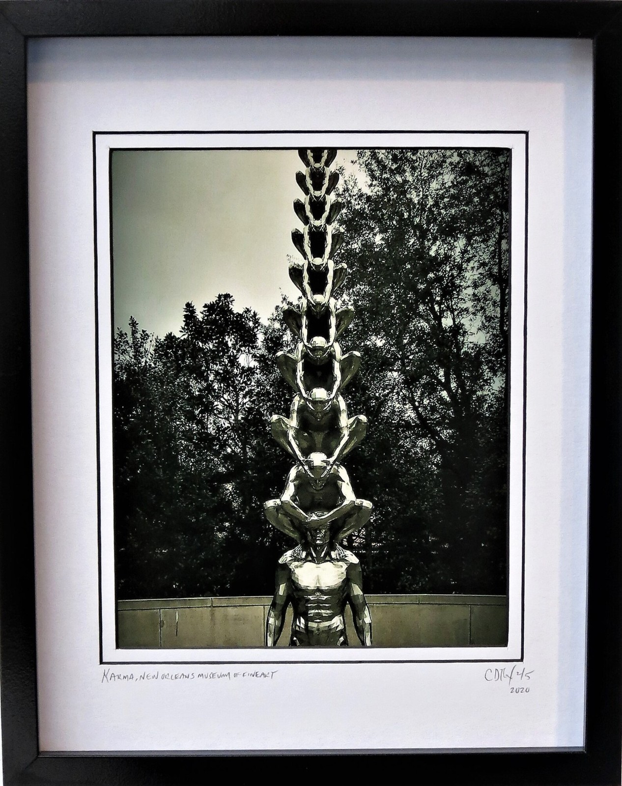 Limited Edition Signed Architectural Framed Photography by C. Damien Fox
