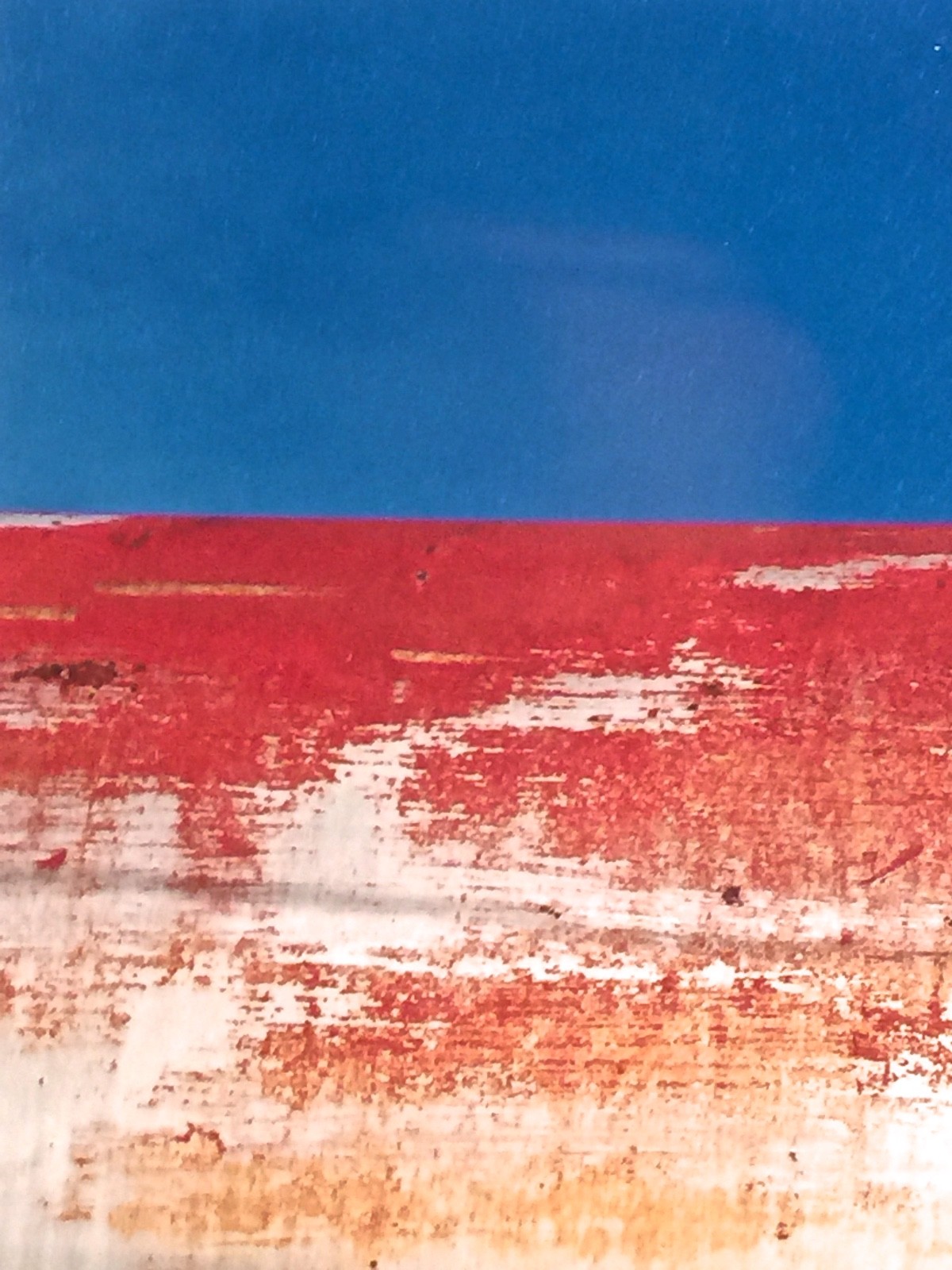 SIGNED VINTAGE ABSTRACT SURREAL MODERNIST STUDY COLOR PHOTOGRAPH