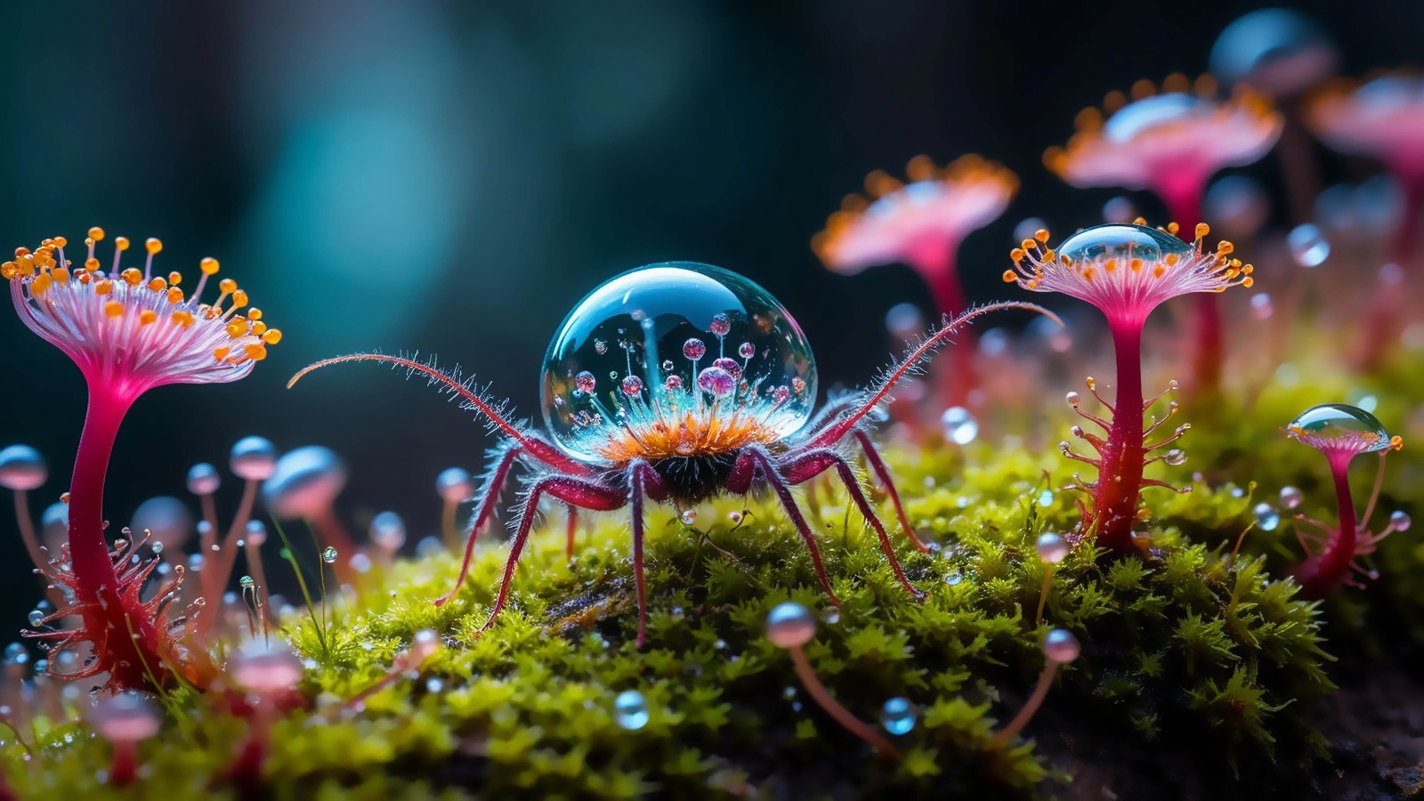 Amazing digital wallpaper Forest (2560×1440)