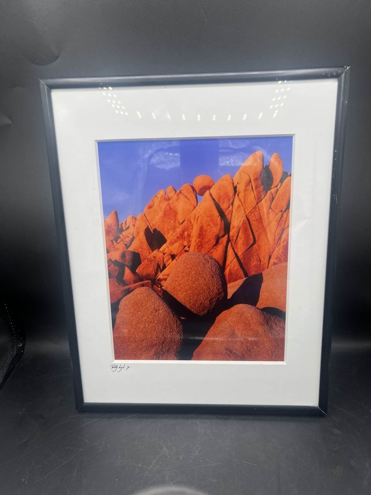 RODNEY LOUGH JR. JUMBO ROCKS – THE LOUGH ROAD WILDERNESS COLLECTION FRAMED / MAT