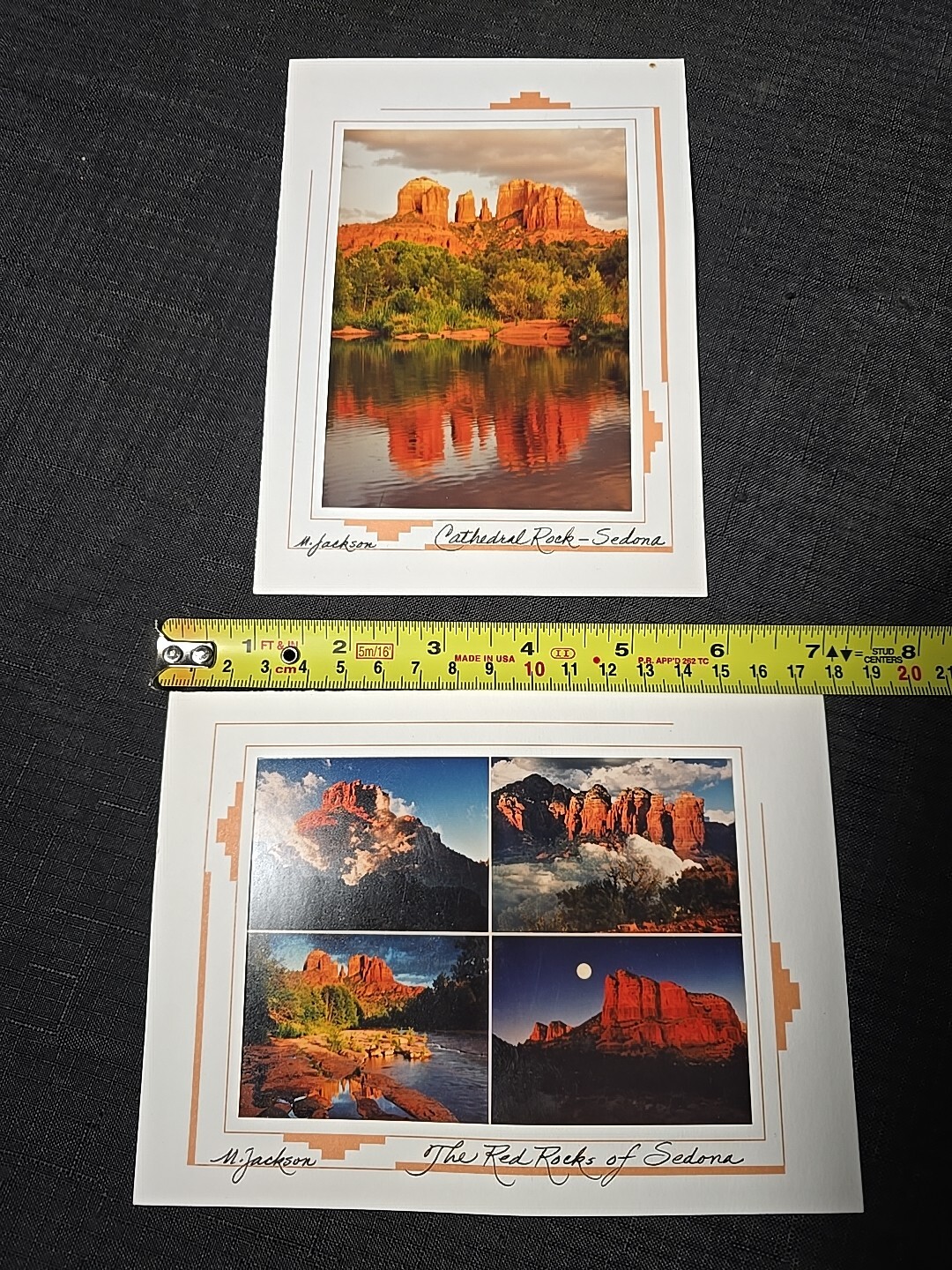 7 Margaret L Jackson Signed Original Sedona AZ Photo Lot Bell Cathedral Red Rock