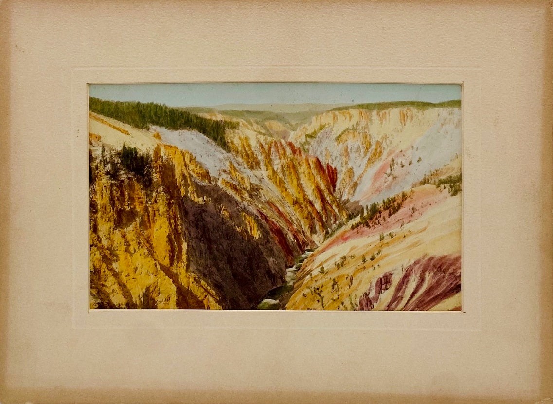 Frank Jay Haynes / Water Color Photographs Colored from Nature Yellowstone 1890