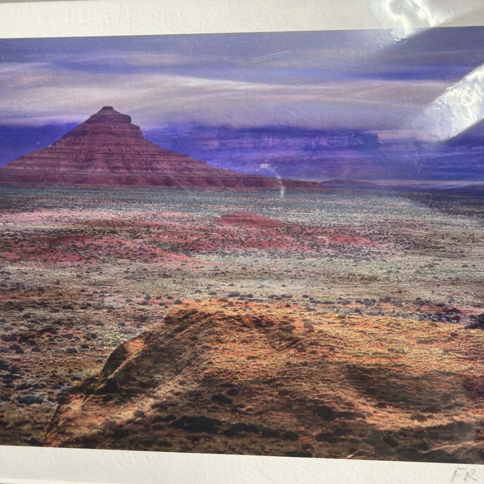Limited edition b/w photographic print of Peeples Valley AZ by Fredric Shore