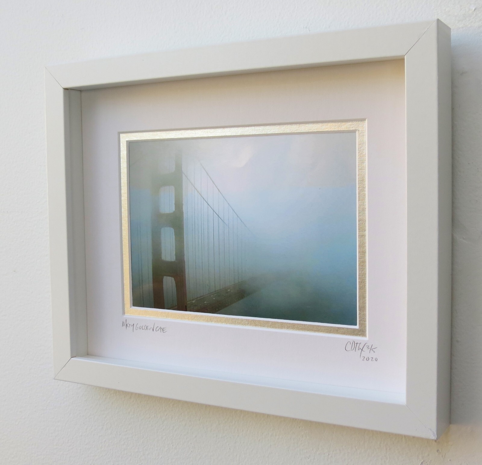 San Francisco Architectural Travel Photography, Golden Gate Bridge, Framed by C.