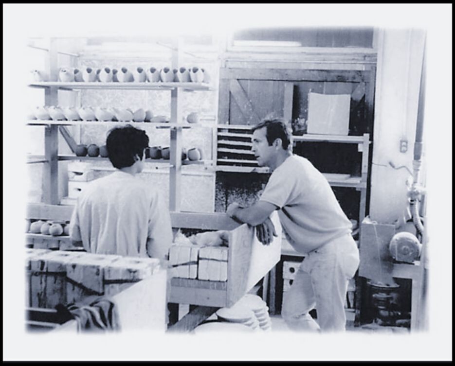 ROBERT MAXWELL 8″x10″ Print of 1960’s California Ceramist in his Venice Studio