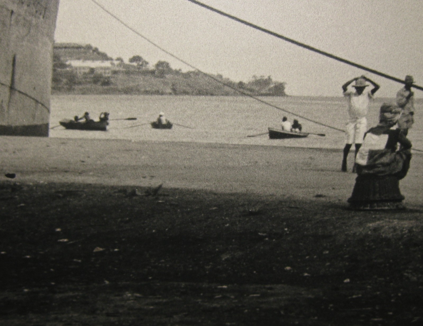 1943 Rose Willoughby Saul SHIP waiting for DEMOLITION Photo – INDIA? PAKISTAN?