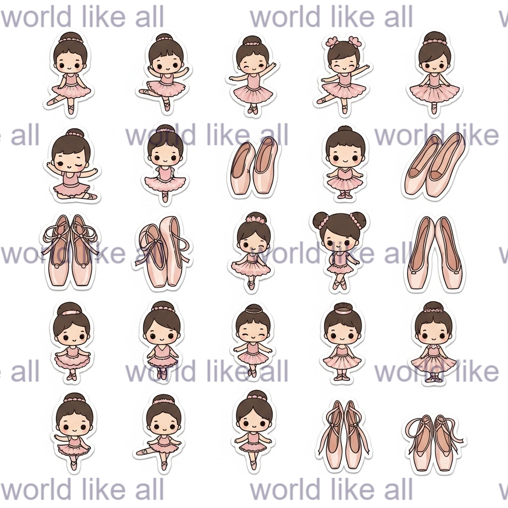369x Cute Kids Stickers Bundle for kids | School & Copybook Digital Art 4K