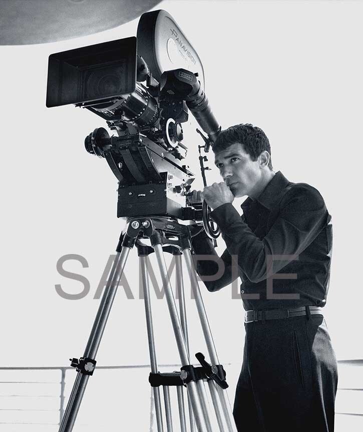 Antonio Banderas – B/W – Modern Archival Fine Art Print 8.5×11