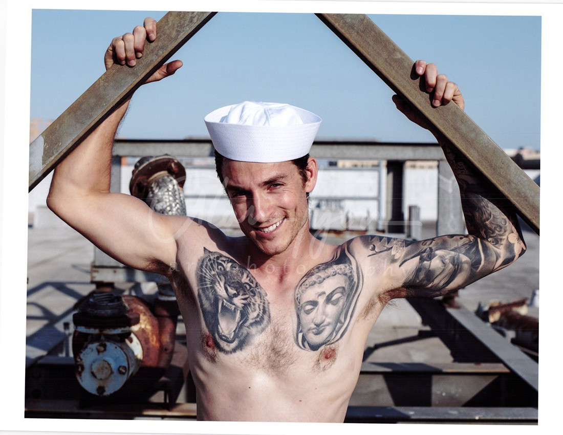 11 X 8.5 Alan Lyon Original Male Photo gay interest (14) Joey the smile