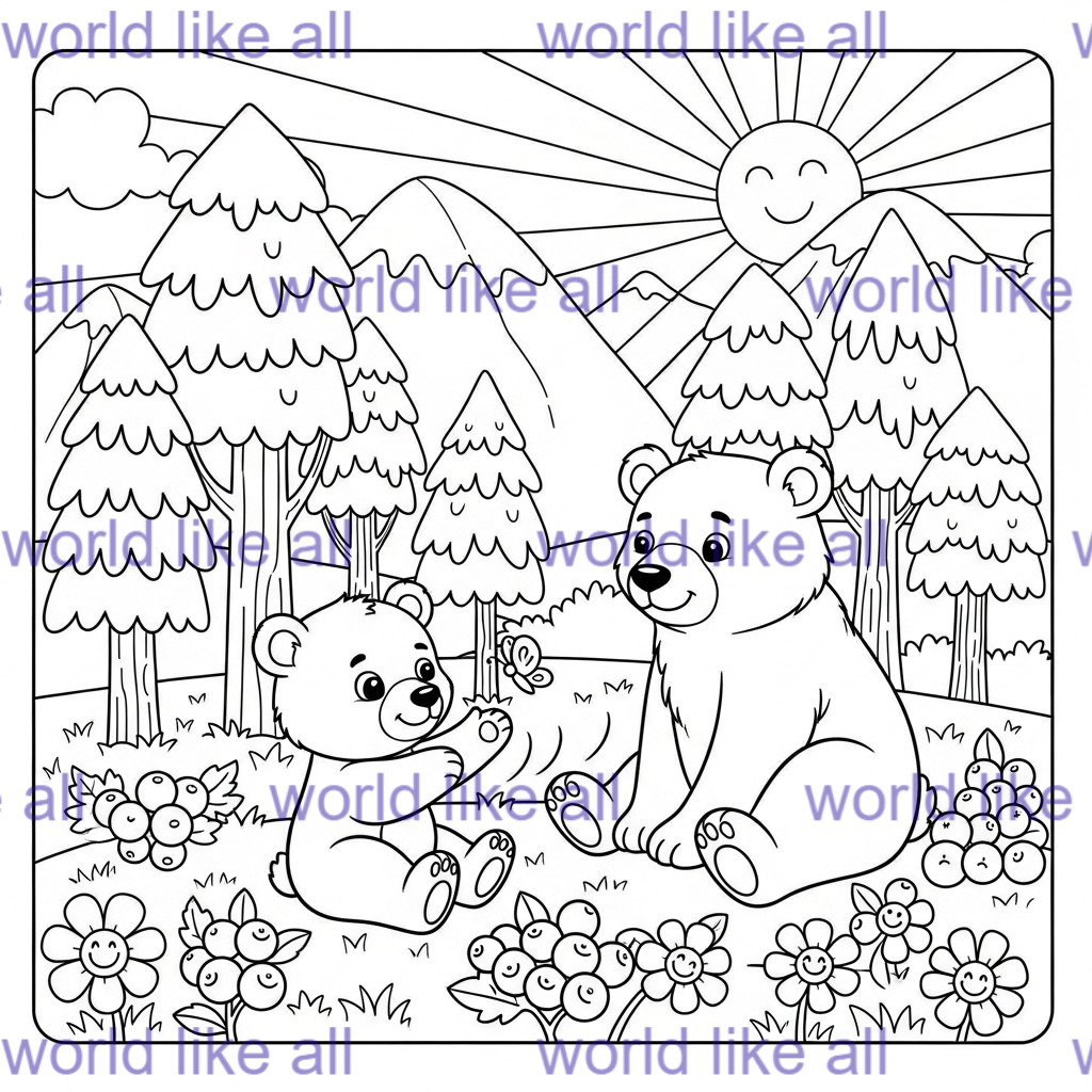 68 Kids mix Coloring Pages Printable Bundle | Digital Download