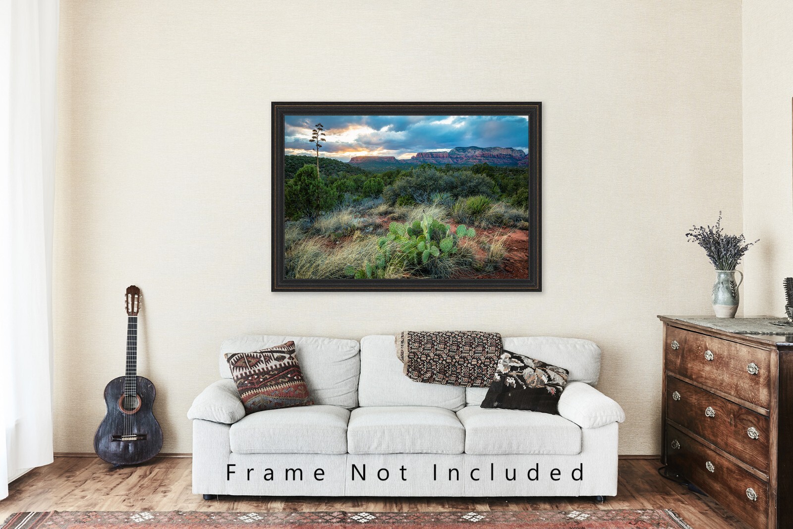 Sedona Photography Print: Arizona Desert Southwest Landscape Sunset Photo