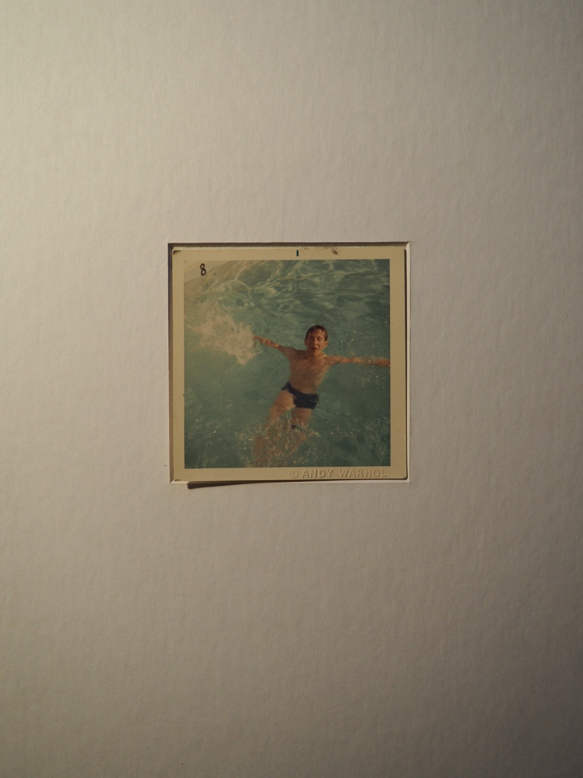 Andy Warhol Oryginal polaroid 1973 photograph.