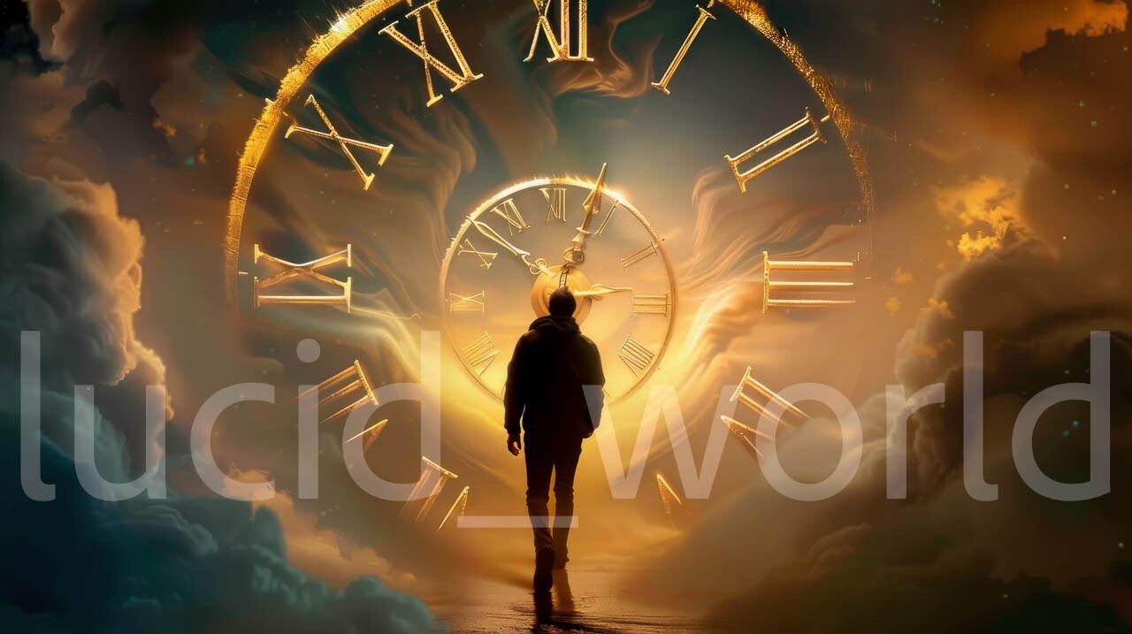 Digital Image Picture Wallpaper Background Desktop AI Art Surreal Time Travel