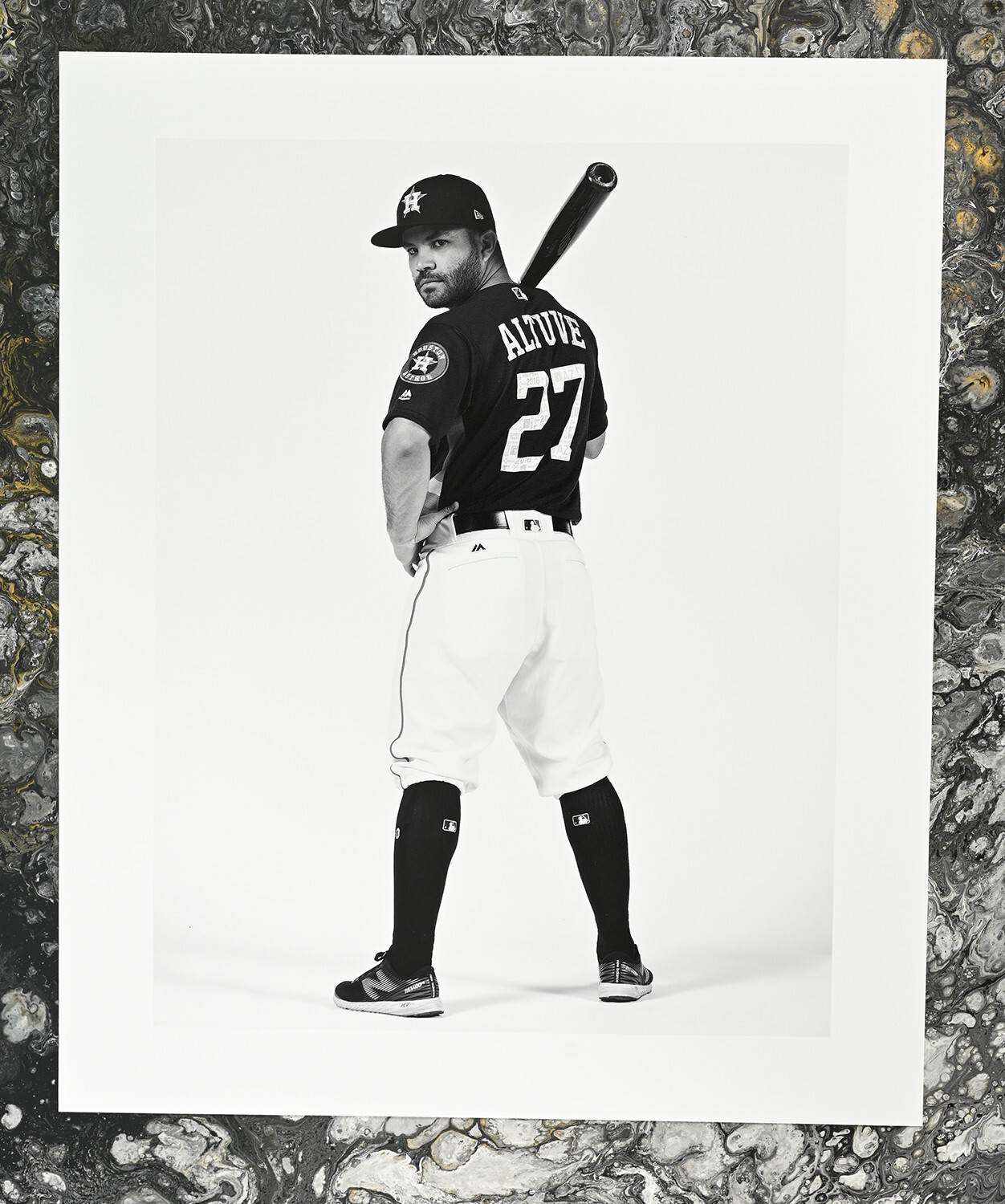 José ALTUVE HOUSTON ASTRO – Original photograph from the archive of Charlier