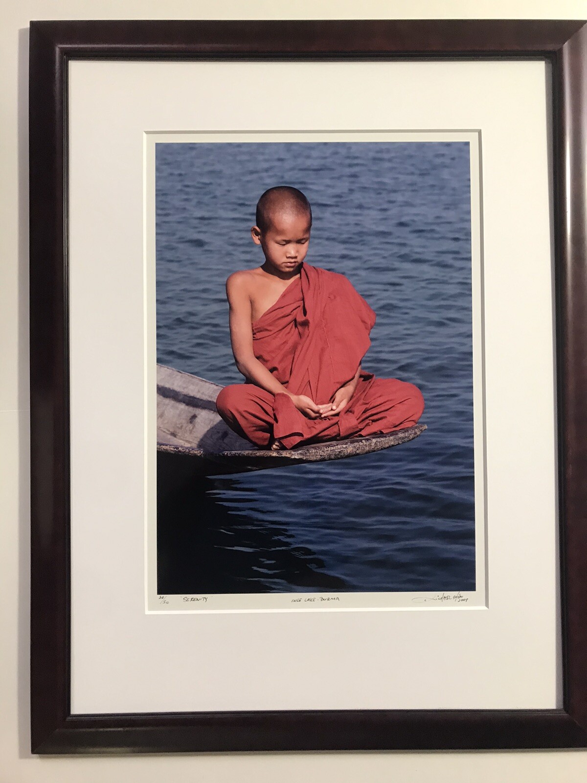 Limited Ed. Photograh By Award Winning Photographer Michael Chen Titled Serenity