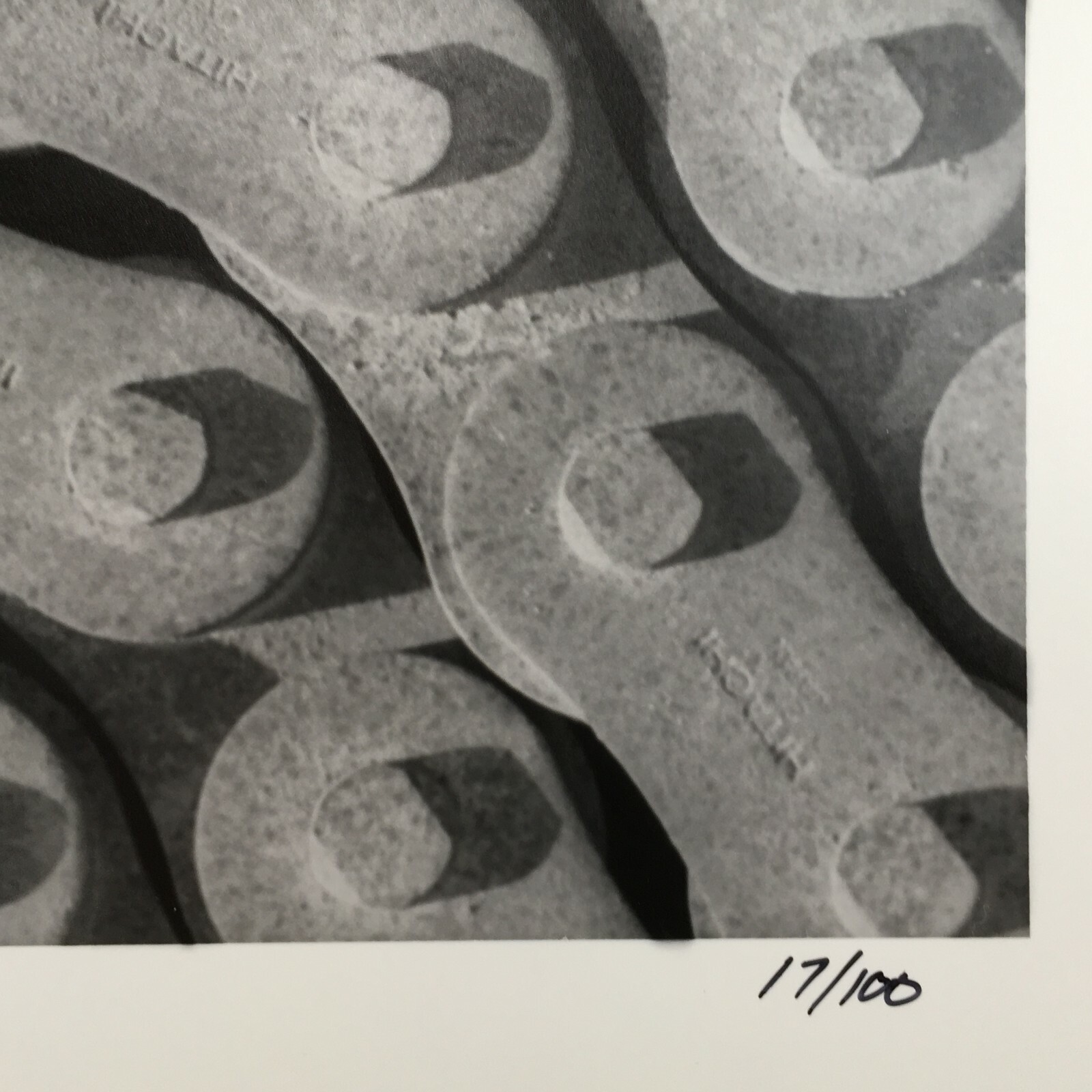 Black & White Photo Abstract Links Signed Numbered Traditional Art Photography