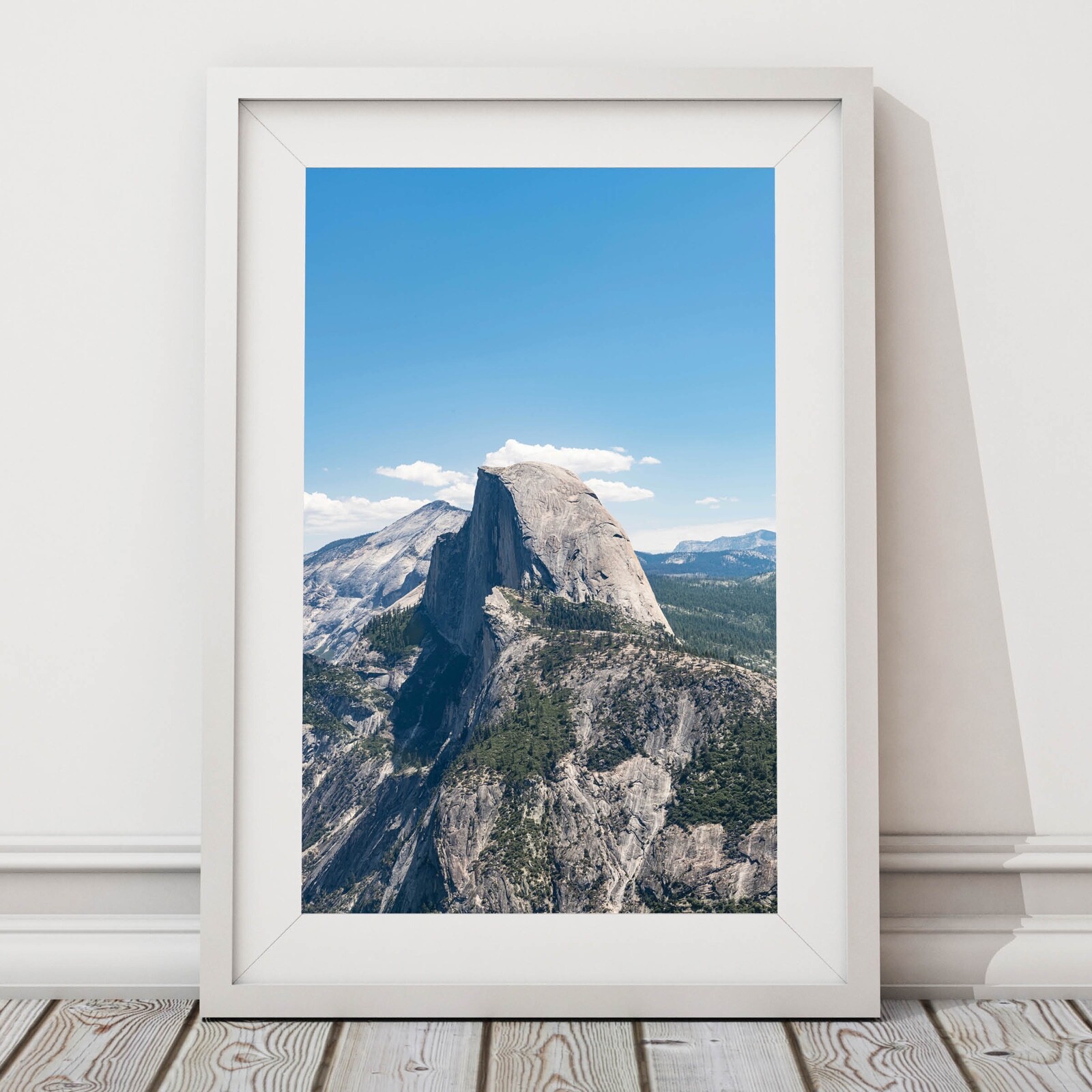 Half Dome Yosemite Glacier Point Wall Print, Yosemite National Park Photography
